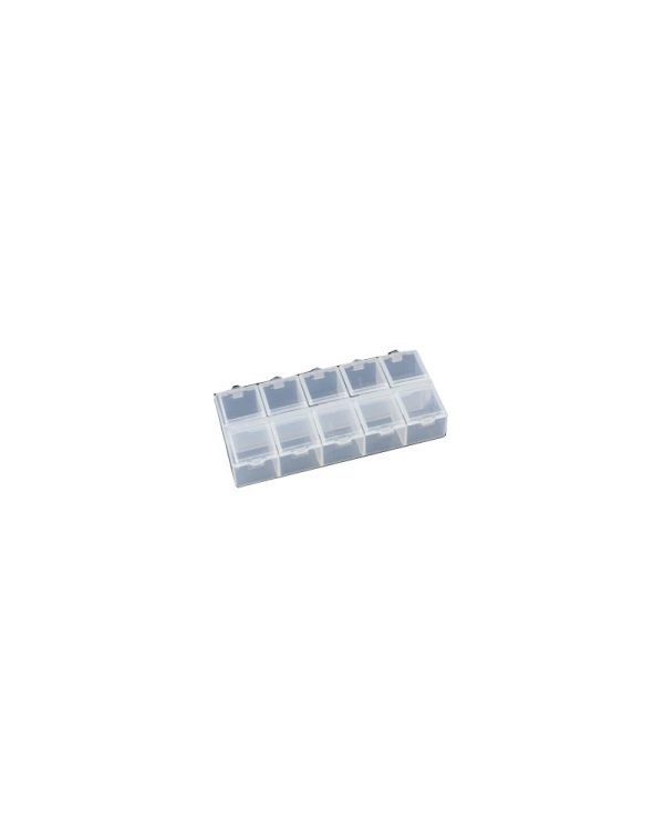 ARROWMAX 10-COMPARTMENT PARTS BOX (132*58*20MM)